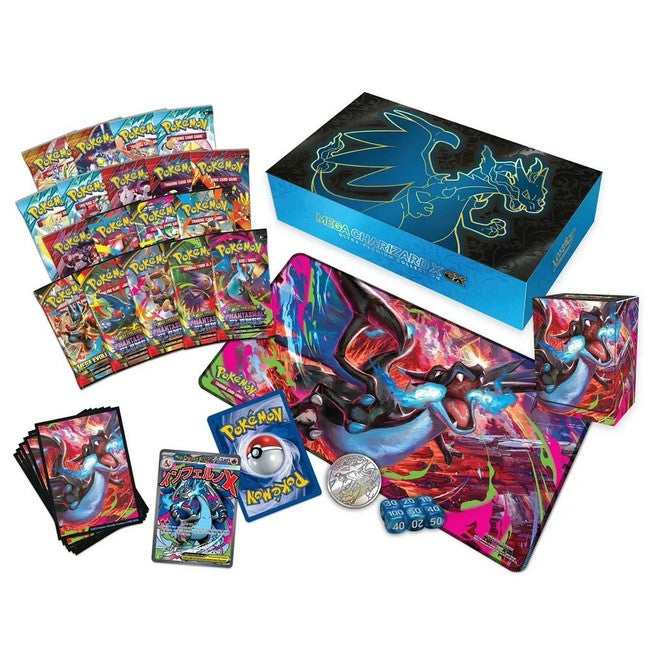 Pokemon Trading Card Game: Mega Charizard X ex Ultra Premium Collection
