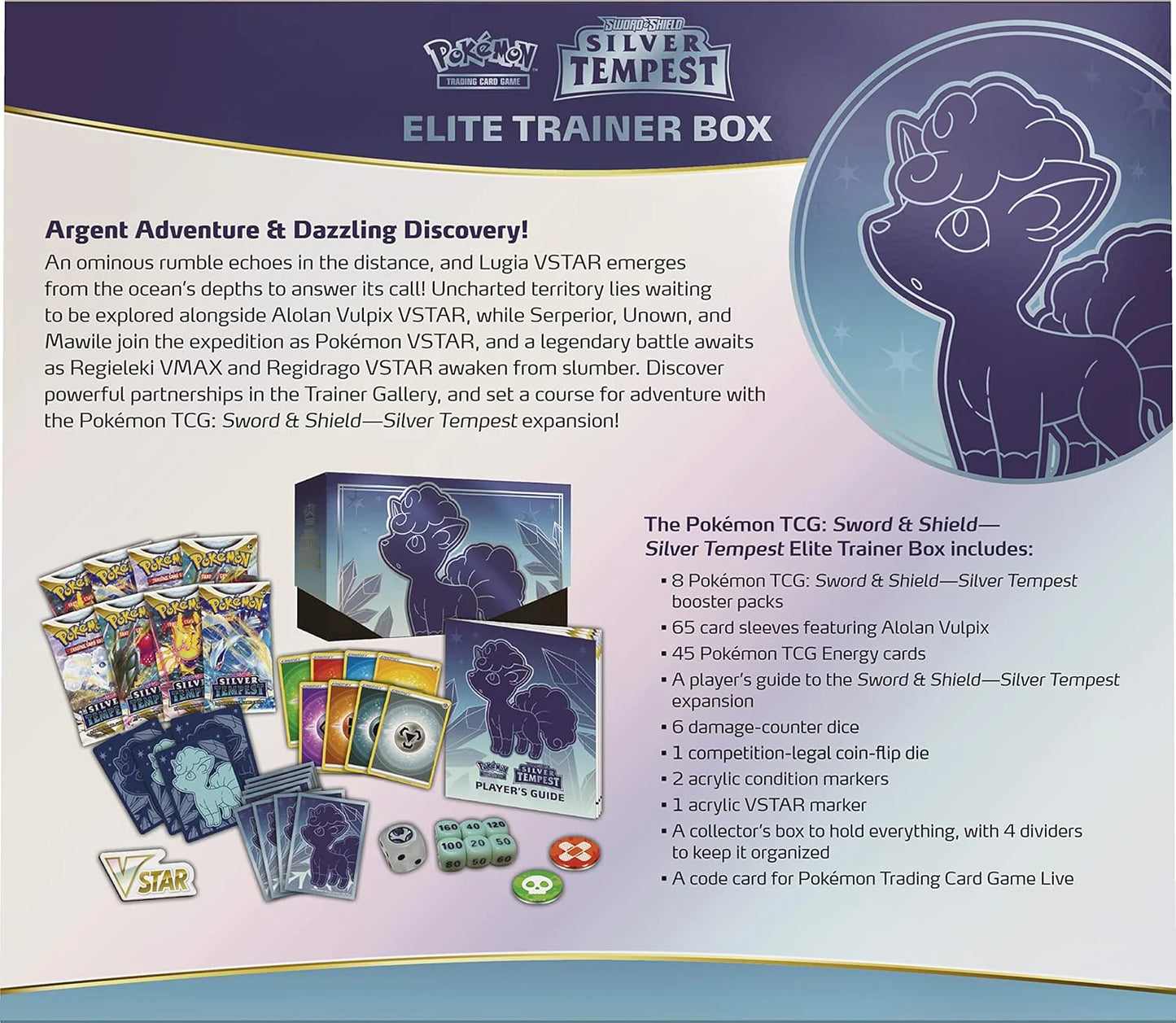 Pokemon TCG: Silver Tempest - Elite Trainer Box