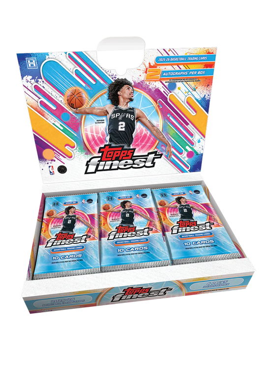 2025/26 Topps Finest Basketball NBA Hobby Box