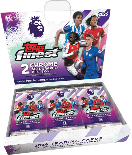Topps Finest Premier League 2026 - Hobby Box