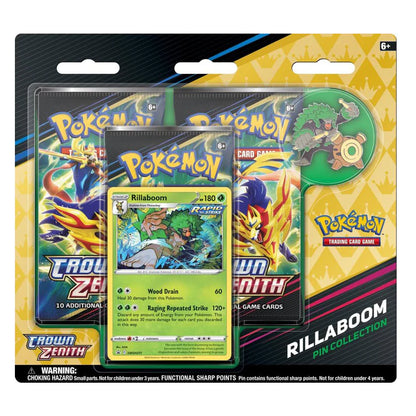 POKEMON TCG CROWN ZENITH PIN Collection