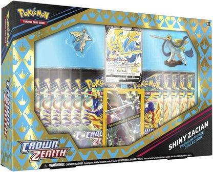 Pokemon: Sword & Shield Crown Zenith Shiny Zacian Premium Figure Collection