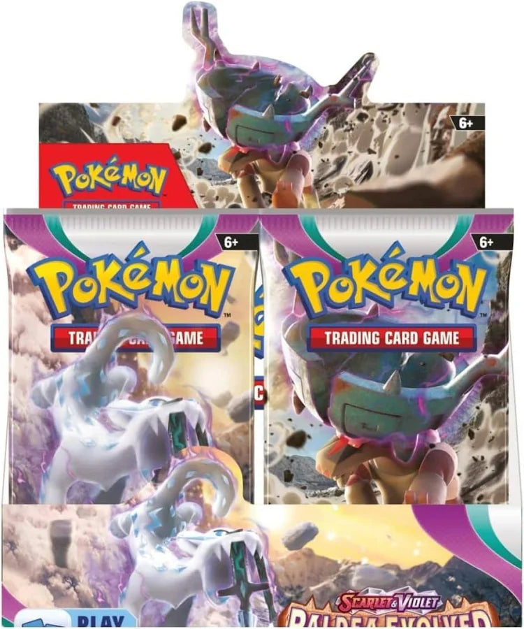 Pokemon Paldea Evolved Half Booster Box
