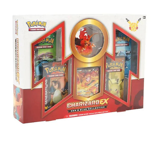 Pokemon TCG Red and Blue Collection Charizard EX Box