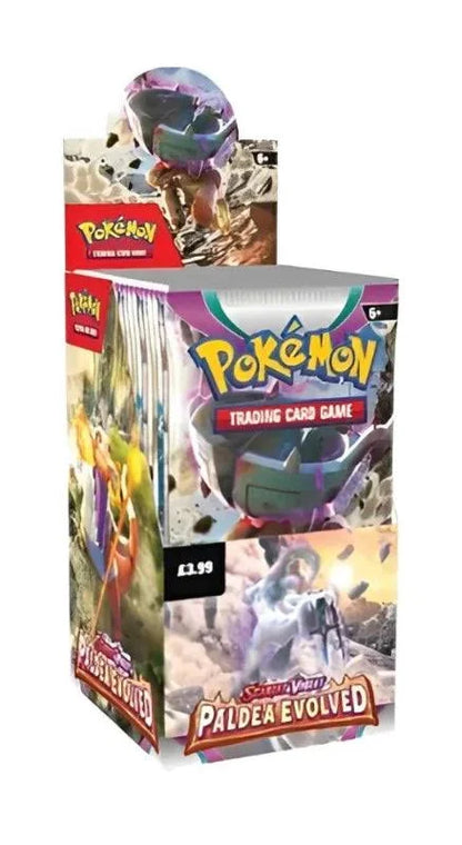 Pokemon Paldea Evolved Half Booster Box