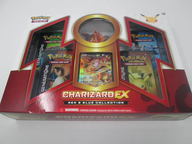Pokemon TCG Red and Blue Collection Charizard EX Box