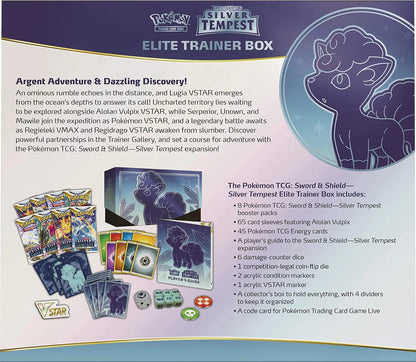 Pokemon TCG: Silver Tempest - Elite Trainer Box