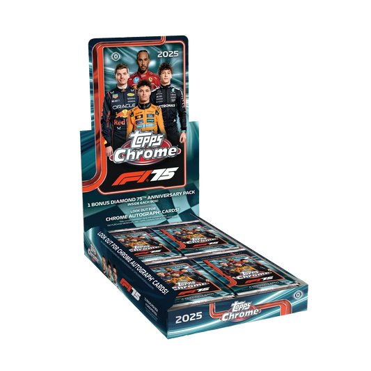 2025 Topps Chrome Formula 1® - Hobby Box