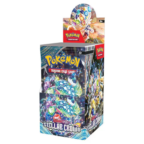 Pokemon Stellar Crown Half Booster Box (18 Boosters)