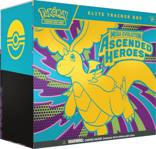 Pokémon TCG: Mega Evolution 2.5 Ascended Heroes - Elite Trainer Box
